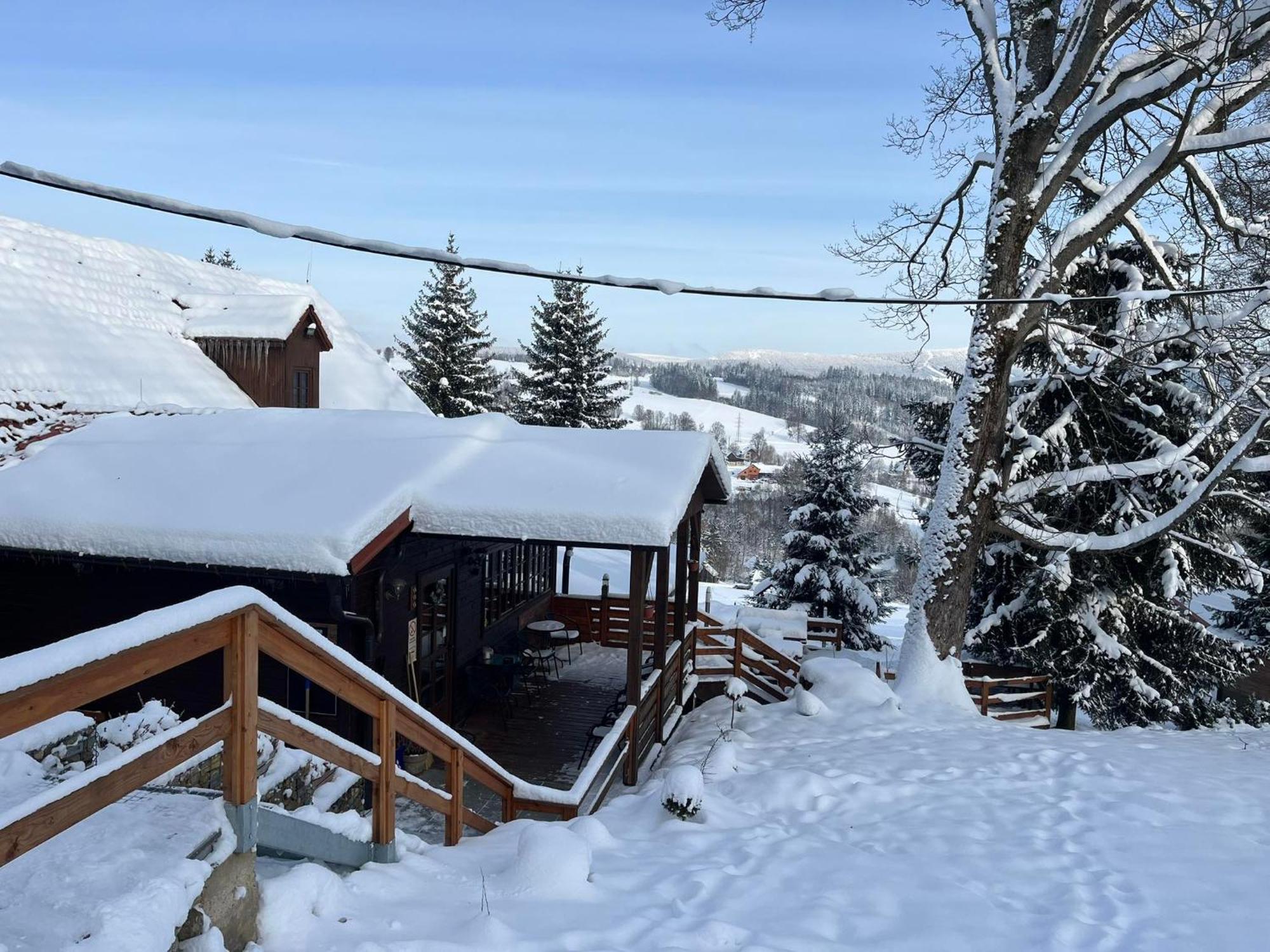 PENZION HARRY na sjezdovce KRKONOŠE Vysoké nad Jizerou Exteriér fotografie